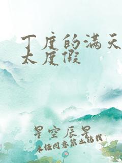 丁度的满天星太太度假