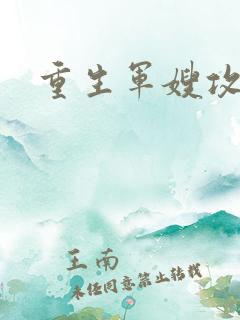 重生军嫂攻略