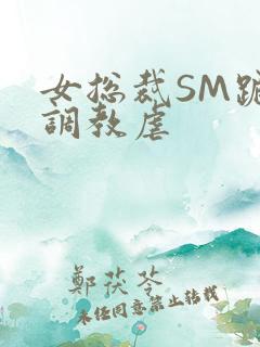 女总裁SM跪爬调教虐