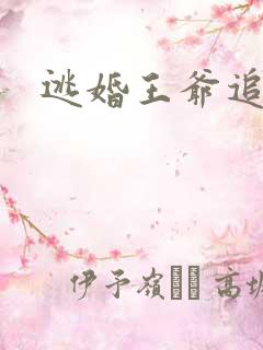 逃婚王爷追逃妃
