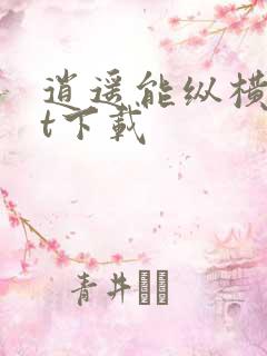 逍遥能纵横txt下载