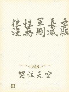 狼性军长要够了没无删减版