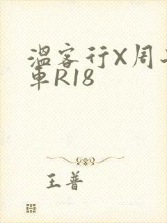 温客行X周子舒车R18