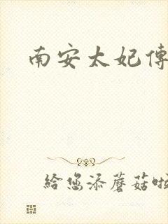 南安太妃传