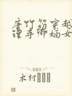 唐竹筠穿越成大理寺卿嫡女的小说