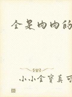 全是肉肉的小说