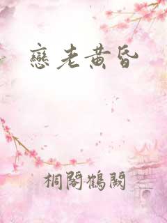 恋老黄昏