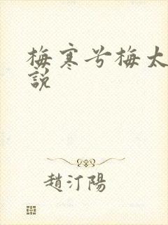 梅寒兮梅太颜小说