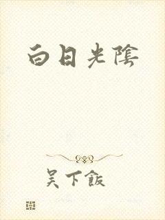 白日光阴