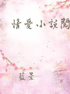 情爱小说阅读网