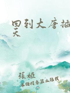 回到大唐插武则天