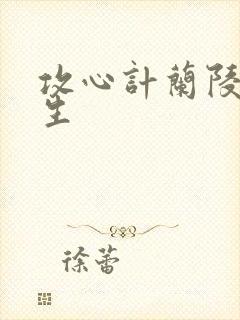 攻心计兰陵笑笑生