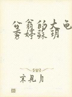 公翁的大龟挺进秀婷苏玥