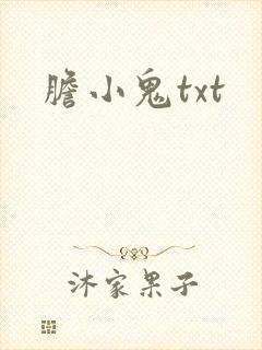 胆小鬼txt