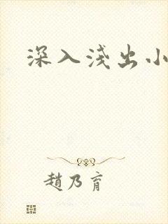 深入浅出小说