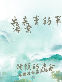 出来卖的军校生 海棠