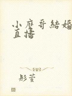 小么哥结婚视频直播