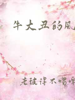 牛大丑的风流记