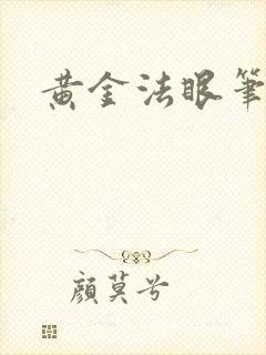 黄金法眼笔趣阁