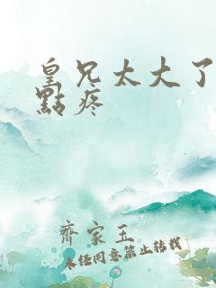 皇兄太大了慢一点疼