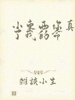 小东西你真能要了我的命