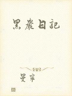 黑岩日记