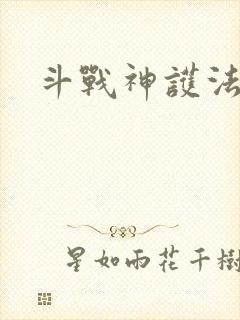 斗战神护法碎片