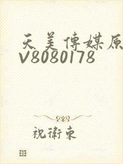 天美传媒原创MV8080178