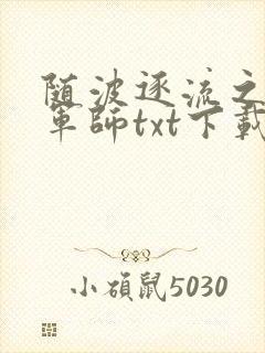 随波逐流之一代军师txt下载