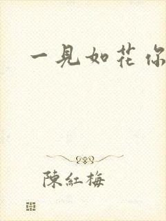 一见如花你就笑