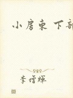 小房东 下部