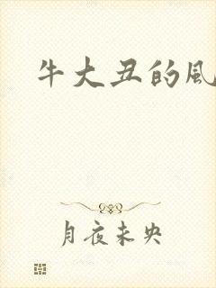 牛大丑的风流记