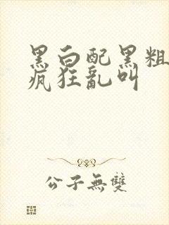 黑白配黑粗硬大疯狂乱叫