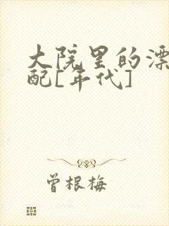 大院里的漂亮原配[年代]