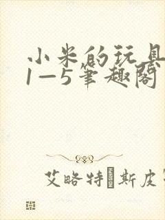 小米的玩具日记1—5笔趣阁