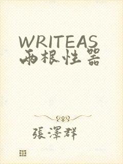 WRITEAS两根性器