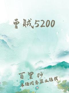 曹贼5200