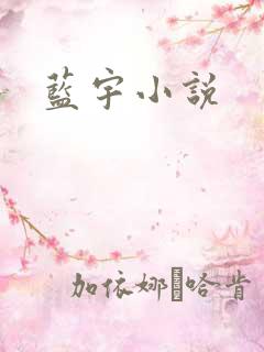 蓝宇小说