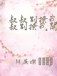 叔叔别撩我与叔叔别撩我关系小说阅读