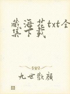 藏海花txt全集下载