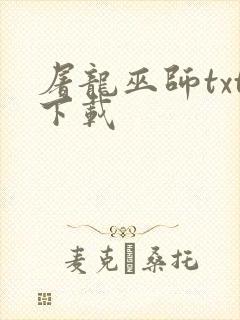 屠龙巫师txt下载