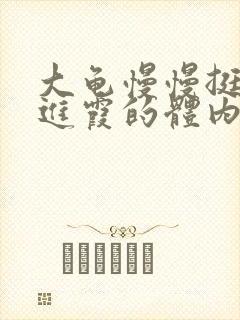 大龟慢慢挺进王进霞的体内