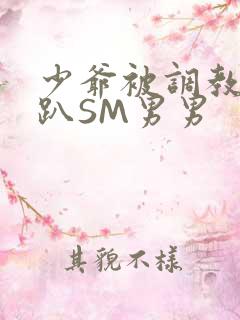 少爷被调教室跪趴SM男男