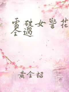 处破女警花处破全过