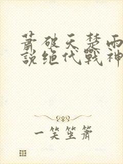 萧破天楚雨馨小说绝代战神