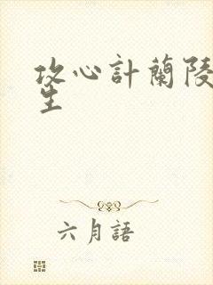 攻心计兰陵笑笑生