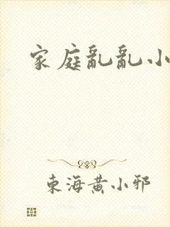 家庭乱乱小说