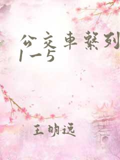 公交车系列合集1一5