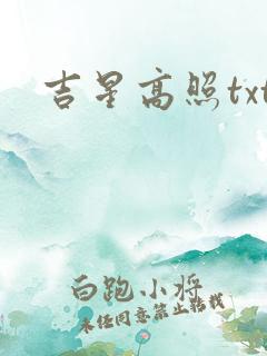 吉星高照txt
