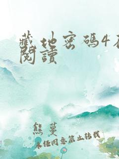 藏地密码4在线阅读